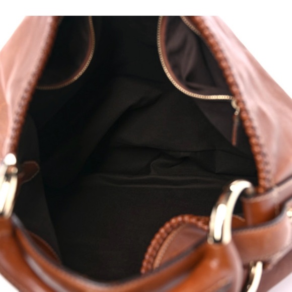 Gucci Dark Brown Leather Hobo Large Horsebit Bag - Picture 5 of 14